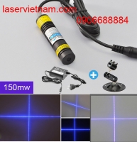 Đèn laser chữ thập tím 150mw ( violet cross laser)